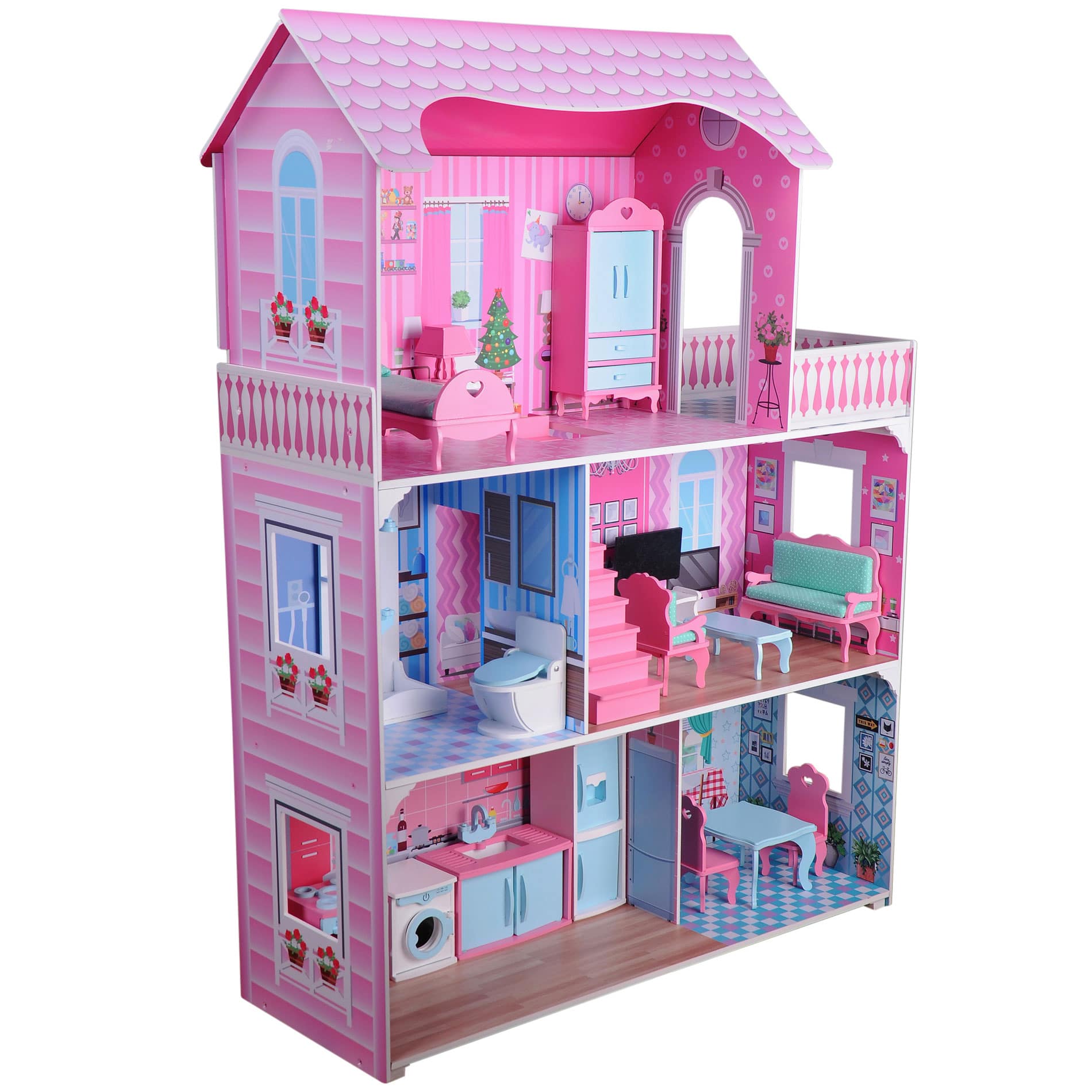 خرید خانه عروسکی سه طبقه مدل a1
